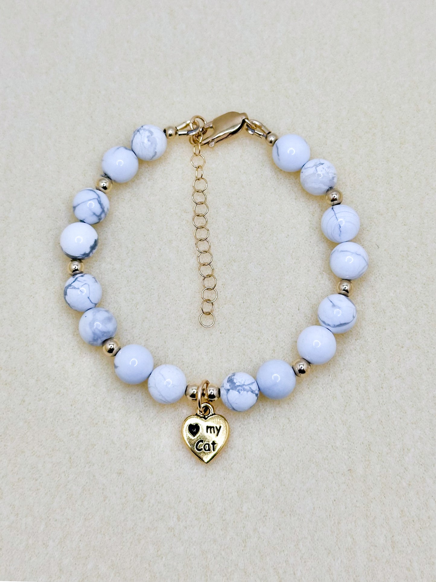 Howlite Gemstone Bracelet