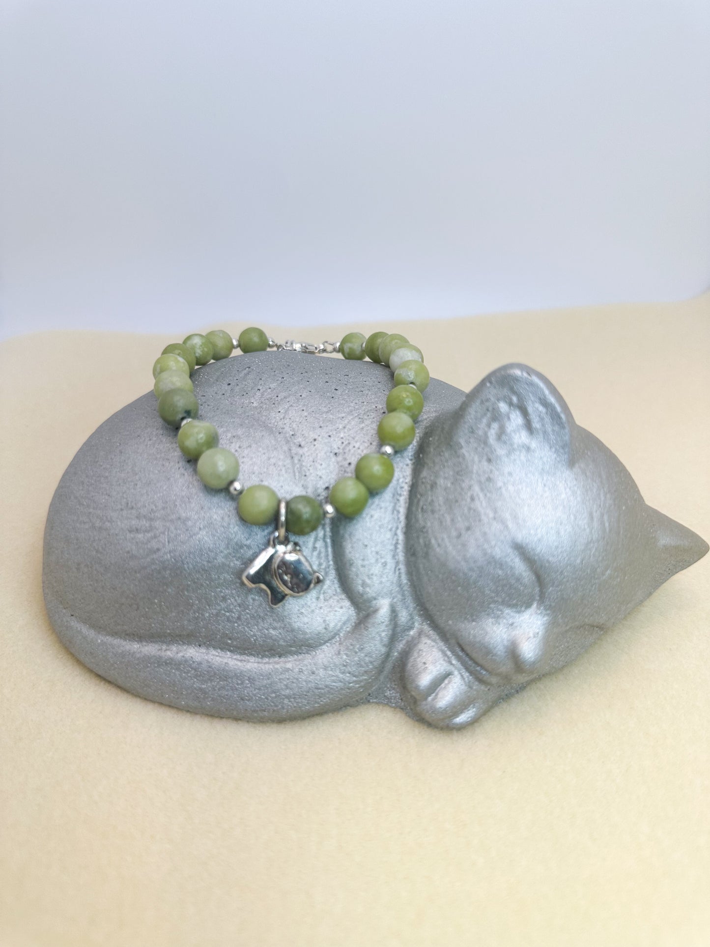 Serpentine Gemstone Bracelet