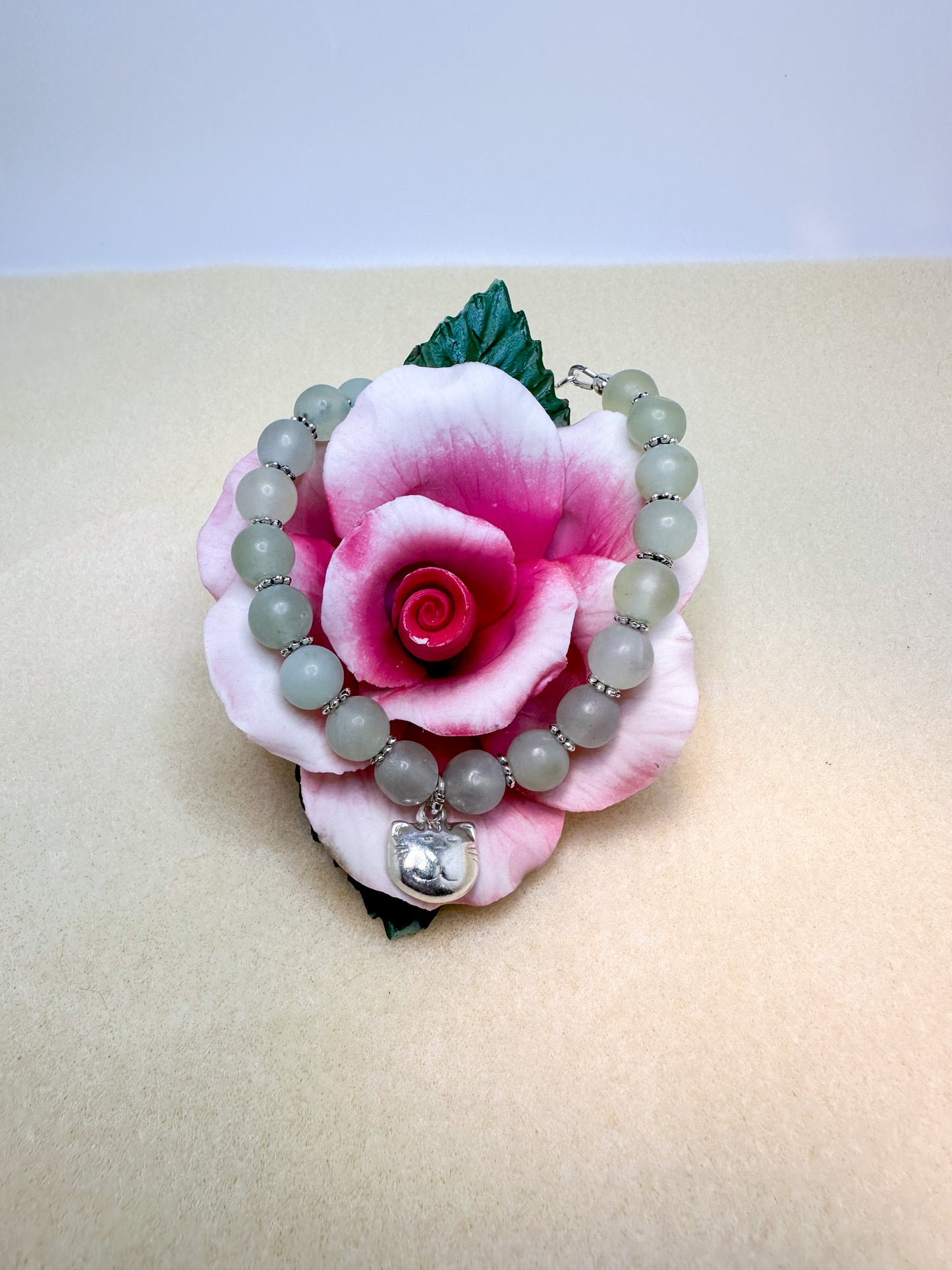Prehnite Gemstone Bracelet